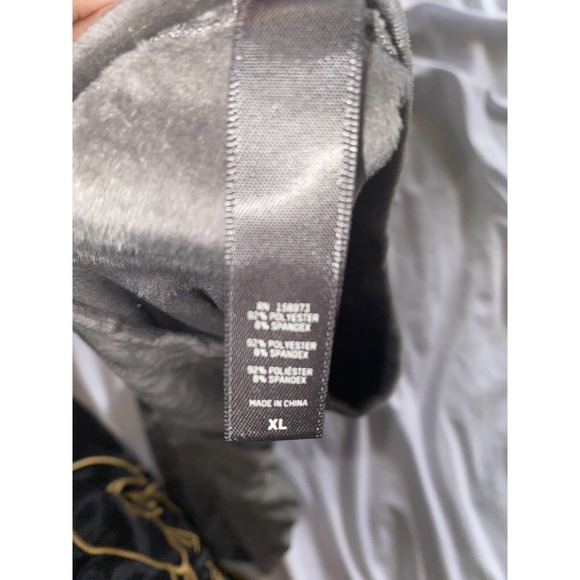 Skims‎ Velour Gunmetal Gray Crew Neck Tank Size Extra Large XL - Picture 8 of 8